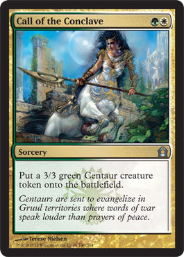 Call of the Conclave (Return to Ravnica) Medium Play Foil