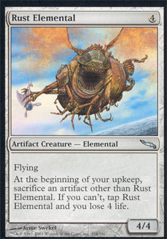 Rust Elemental (Mirrodin) Light Play Foil