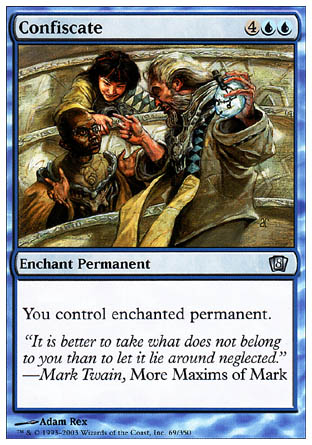 Confiscate (8th Edition) Light Play
