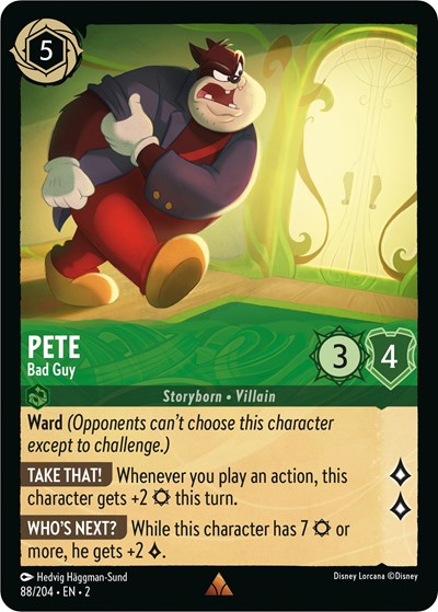 Pete - Bad Guy (Rise of the Floodborn) Near Mint Cold Foil