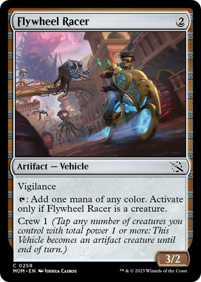 Flywheel Racer (March of the Machine) Light Play Foil