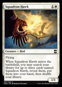 Squadron Hawk (Eternal Masters) Medium Play Foil