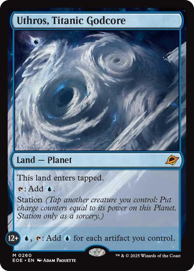 Uthros, Titanic Godcore (Edge of Eternities) Near Mint