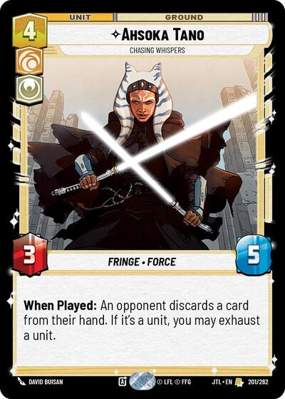 Ahsoka Tano Chasing Whispers (Jump to Lightspeed) Near Mint