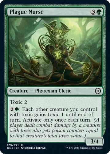 Plague Nurse (Phyrexia: All Will Be One) Light Play