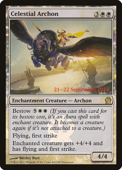Celestial Archon (Promos: Prerelease Cards) Heavy Play Foil