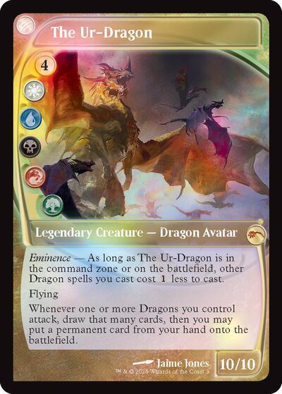The Ur-Dragon (003) (Future Sight) (Secret Lair) Near Mint Foil