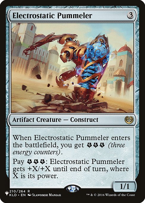 Electrostatic Pummeler (The List) Light Play