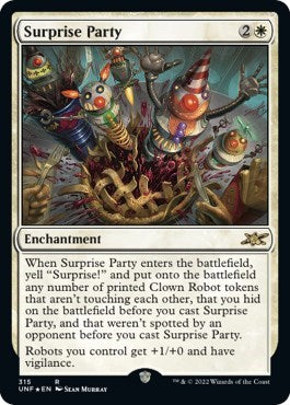 Surprise Party (Galaxy Foil) (Unfinity) Near Mint Foil