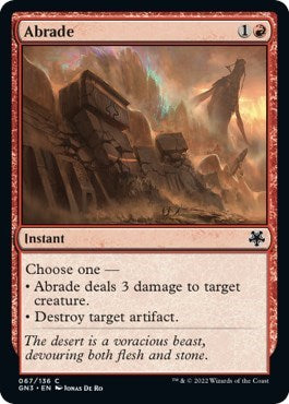 Abrade (Magic Game Night: Free-For-All) Light Play