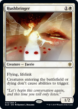 Hushbringer (Throne of Eldraine) Light Play Foil