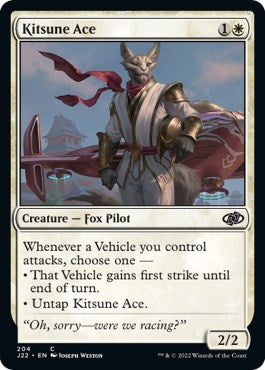 Kitsune Ace (Jumpstart 2022) Medium Play