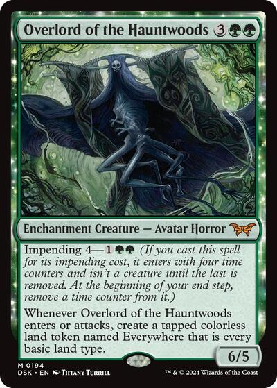Overlord of the Hauntwoods (Duskmourn: House of Horror) Light Play