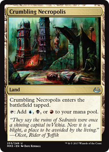 Crumbling Necropolis (Modern Masters 2017) Light Play Foil