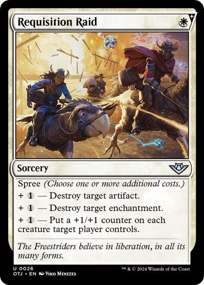 Requisition Raid (Outlaws of Thunder Junction) Near Mint Foil