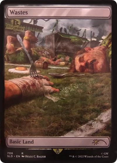 Wastes (706) - Full Art (Secret Lair) Near Mint Foil