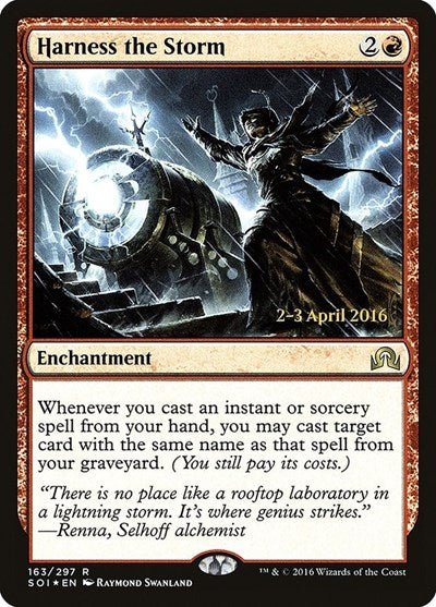 Harness the Storm (Promos: Prerelease Cards) Light Play Foil