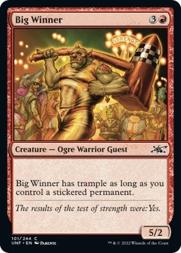Big Winner (Unfinity) Light Play Foil