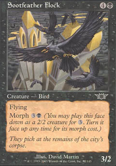 Sootfeather Flock (Legions) Light Play Foil