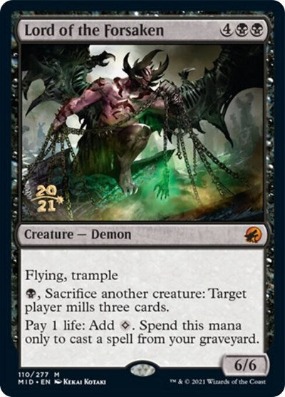 Lord of the Forsaken (Promos: Prerelease Cards) Near Mint Foil