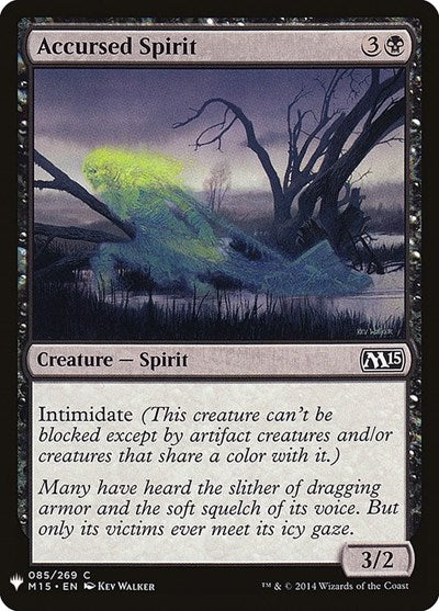 Accursed Spirit (Mystery Booster) Medium Play