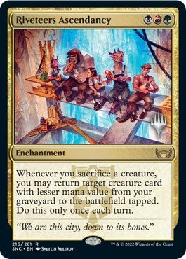 Riveteers Ascendancy (Promo Pack: Streets of New Capenna) Light Play Foil