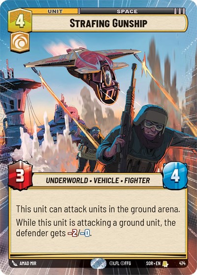 Strafing Gunship (Hyperspace) (Spark of Rebellion) Near Mint