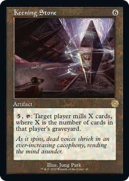 Keening Stone (The Brothers' War: Retro Frame Artifacts) Near Mint Foil