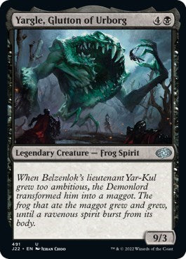 Yargle, Glutton of Urborg (Jumpstart 2022) Light Play