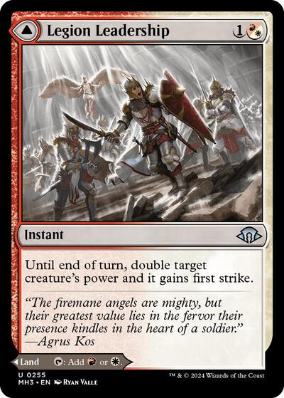 Legion Leadership (Modern Horizons 3) Medium Play Foil
