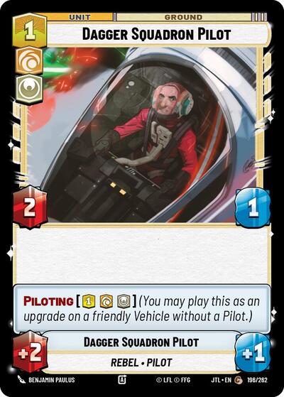 Dagger Squadron Pilot (Jump to Lightspeed) Near Mint