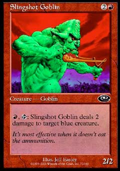 Slingshot Goblin (Planeshift) Medium Play
