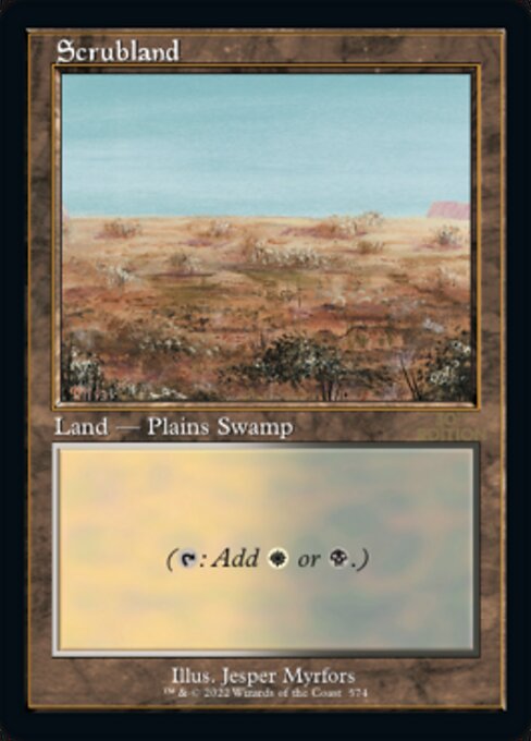 Scrubland  Retro Frame|0|0|0.00