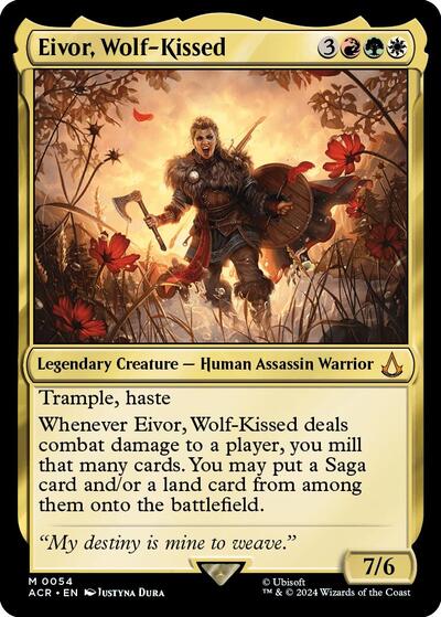Eivor, Wolf-Kissed (Universes Beyond: Assassin's Creed) Medium Play