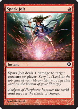 Spark Jolt (Theros) Medium Play Foil