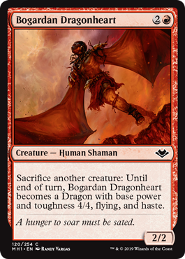 Bogardan Dragonheart (Modern Horizons) Light Play