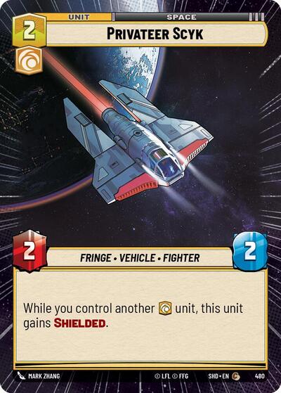 Privateer Scyk (Hyperspace) (Shadows of the Galaxy) Near Mint Foil