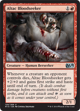 Altac Bloodseeker (Magic 2015 Core Set) Light Play Foil