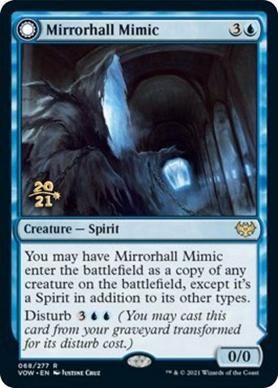 Mirrorhall Mimic // Ghastly Mimicry (Promos: Prerelease Cards) Near Mint Foil