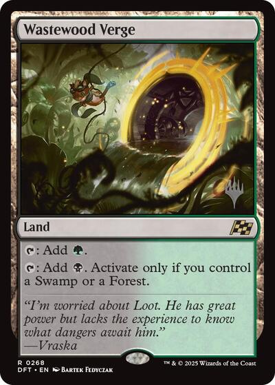 Wastewood Verge (Promo Pack: Aetherdrift) Near Mint