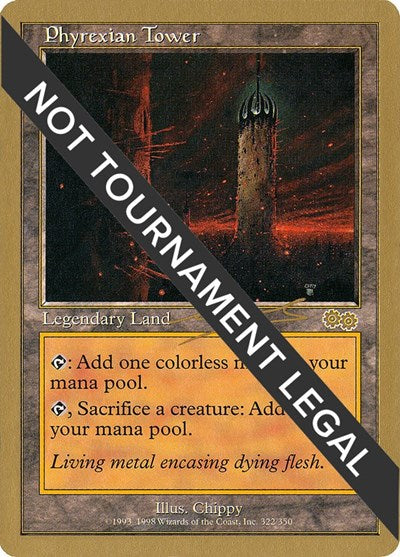 Phyrexian Tower - 2000 Nicolas Labarre (USG) (World Championship Decks) Near Mint