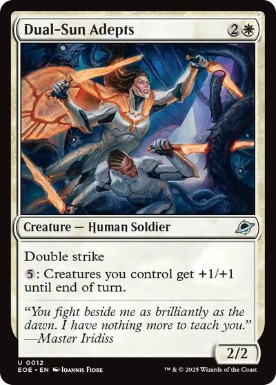 Dual-Sun Adepts (Edge of Eternities) Light Play Foil