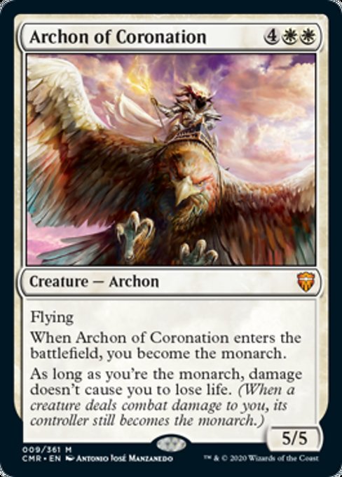 Archon of Coronation (Commander Legends) Light Play Foil