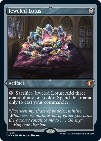Jeweled Lotus  Foil Etched|0|0|0.00