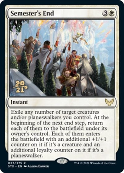 Semester's End (Promos: Prerelease Cards) Near Mint Foil