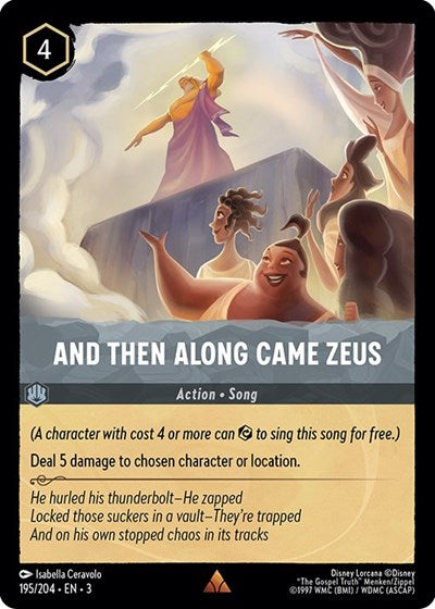 And Then Along Came Zeus (Into the Inklands) Near Mint