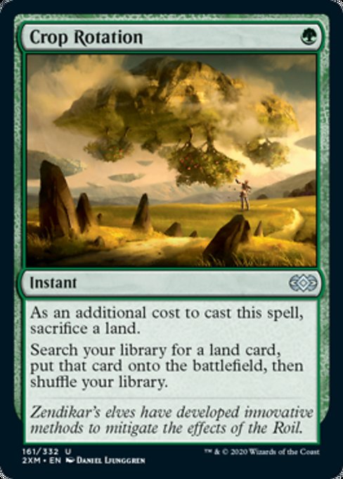 Crop Rotation (Double Masters) Light Play Foil