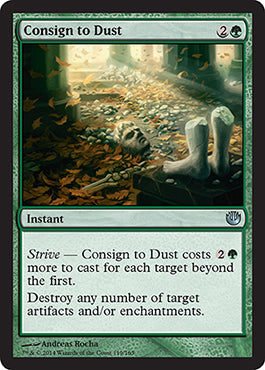 Consign to Dust (Journey into Nyx) Medium Play Foil