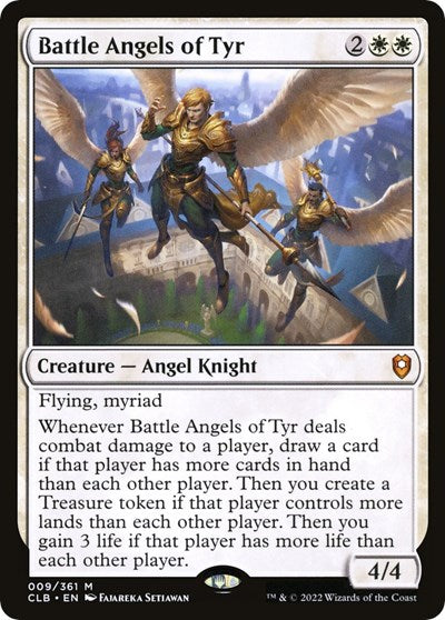Battle Angels of Tyr (Promo Pack: The Lost Caverns of Ixalan) Near Mint
