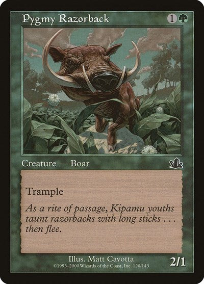 Pygmy Razorback (Prophecy) Near Mint
